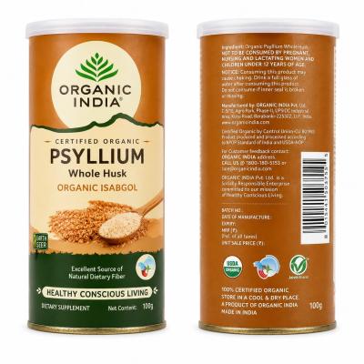 ORGANIC INDIA PSYLlUM WHOLE HUSK 100g